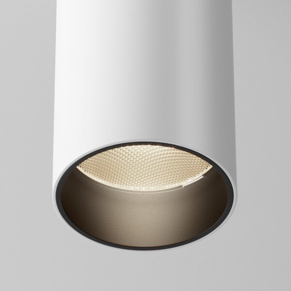 LED Aufbauspot Aluminium Weiß Ø5,2 cm 3000 K 12 W