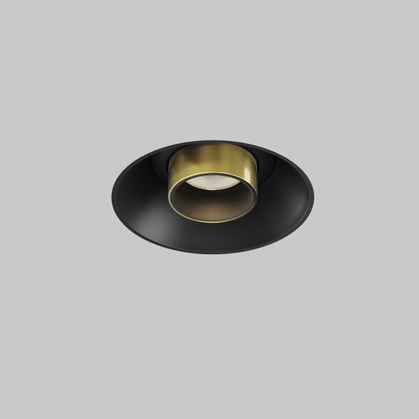 LED Einbauleuchte flexibel in Messing H:31 cm 3000 K
