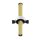 LED Einbauleuchte flexibel in Messing H:31 cm 3000 K