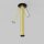 LED Einbauleuchte flexibel in Messing H:31 cm 3000 K