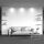 Runde Deckenlampe Aluminium L:8,5 cm GX53 in Weiß