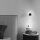 LED Wandspot Schalter Schwarz T:8,5 cm 3000 K flexibel