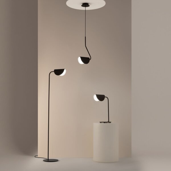 Tischlampe Schreibtisch Schwarz Metall 43 cm G9 Modern