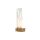 LED Wandlampe Edelstahl Glas in Messing H:31 cm 3000 K