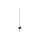 LED Wandlampe indirekt Aluminium Schwarz 3000 K 500 lm