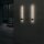 LED Wandlampe indirekt Aluminium Schwarz 3000 K 500 lm