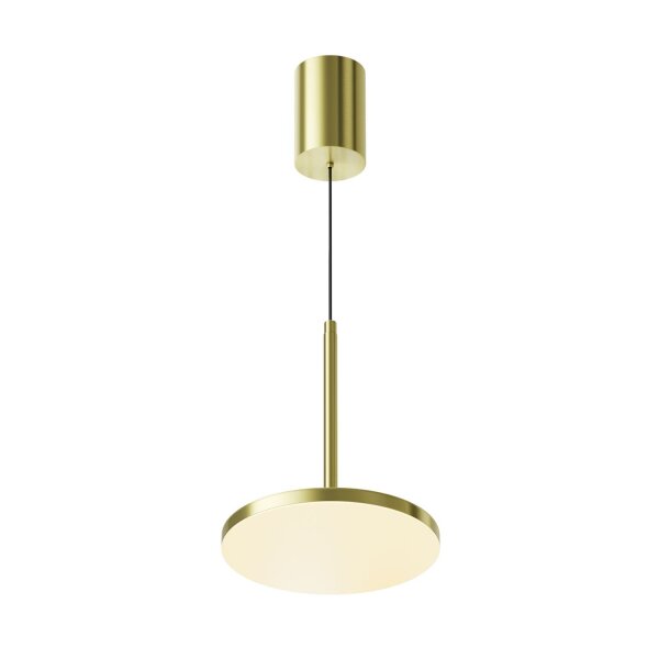 LED Hängelampe in Messing Ø18,5 cm 12 W 3000 K blendarm