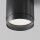 Deckenleuchte Aluminium Schwarz Ø8,2 cm GX53 Aufputz