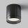Deckenleuchte Aluminium Schwarz Ø8,2 cm GX53 Aufputz