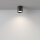 Deckenleuchte Aluminium Schwarz Ø8,2 cm GX53 Aufputz