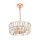Kronleuchter Kristallglas in Gold E14 Ø38 cm 4-flmg