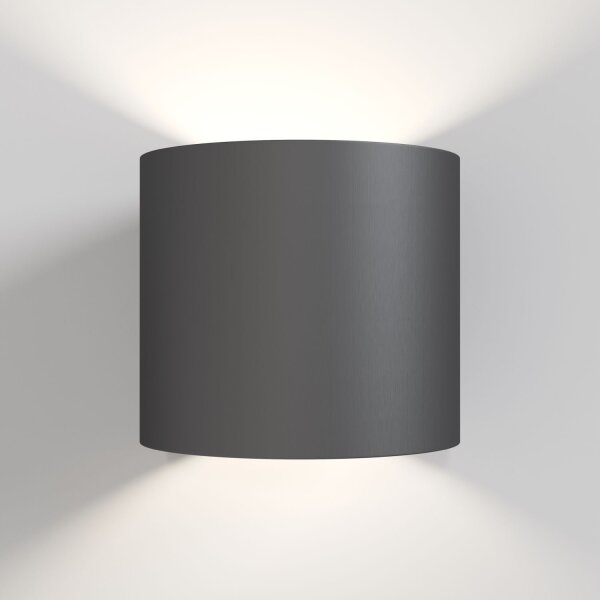 Wandleuchte Up Down Aluminium Schwarz G9 H:8,8 cm