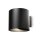 Wandleuchte Up Down Aluminium Schwarz G9 H:8,8 cm