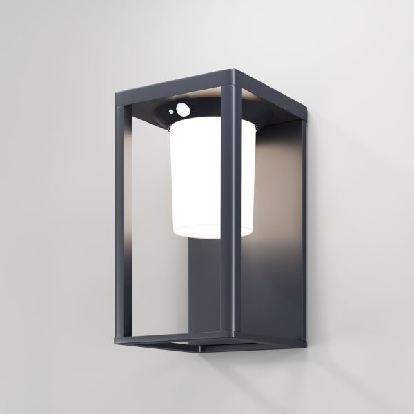 LED Solar Wandleuchte außen Bewegungsmelder IP54 3000 K
