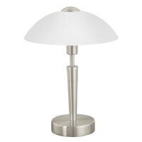 Tischleuchte Nickel-Matt &Oslash;26cm