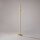 LED Stehlampe dimmbar in Messing 155 cm 3000 K flexibel
