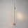 LED Stehlampe dimmbar in Messing 155 cm 3000 K flexibel