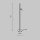 LED Stehlampe dimmbar in Messing 155 cm 3000 K flexibel