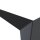 LED Wandlampe Schwarz B:24,8 cm 3000 K 100 lm indirekt