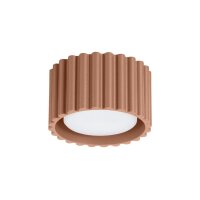 Deckenleuchte Mokka Aluminium GX53 &Oslash;10 cm rund Modern