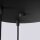 Pendelleuchte Glas Schwarz G9 L:25 cm 3-flmg Aluminium