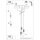 Pendelleuchte Glas Aluminium 3-flammig G9 B:25 cm Mokka