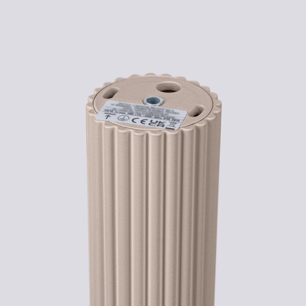 Deckenleuchte Aluminium Taupe GU10 Ø6,5 cm Modern