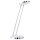 Stilvolle LED Tischleuchte Gexo Wei&szlig; &Oslash;12,5cm