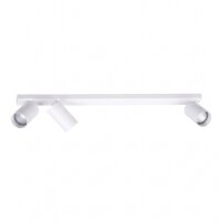 Deckenspot GU10 3-flammig verstellbar 70 cm Weiß