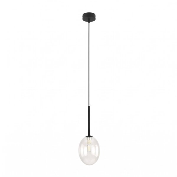 Pendelleuchte Glas Transparent B:10 cm G9 stilvoll