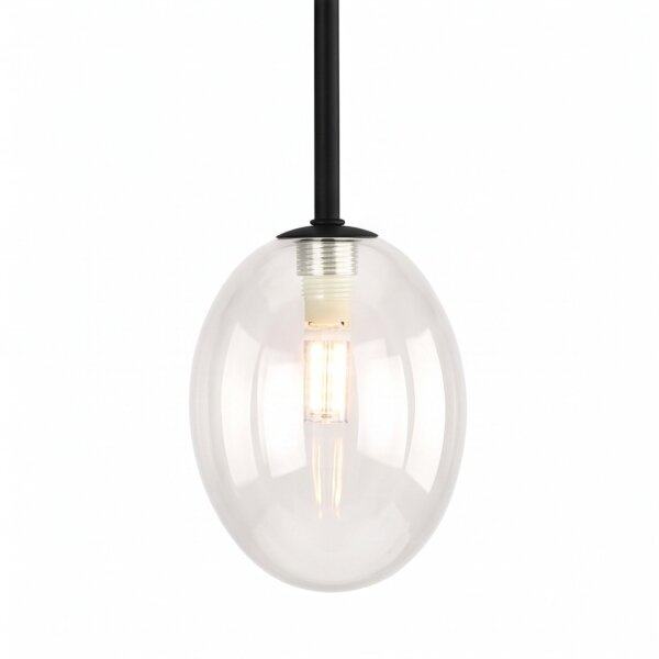 Pendelleuchte Glas Transparent B:10 cm G9 stilvoll