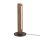 LED Tischleuchte Holz Schwarz 41,5 cm 3000 K Nuss