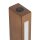 LED Tischleuchte Holz Schwarz 41,5 cm 3000 K Nuss