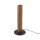 LED Tischleuchte Holz Schwarz 41,5 cm 3000 K Nuss