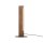 LED Tischleuchte Holz Schwarz 41,5 cm 3000 K Nuss