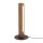 LED Tischleuchte Holz Schwarz 41,5 cm 3000 K Nuss
