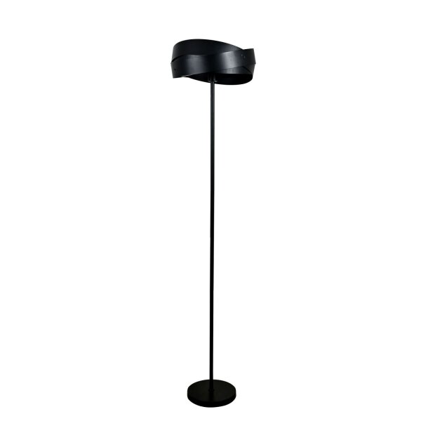 Dekorative Stehleuchte Schwarz Metall 155 cm E27