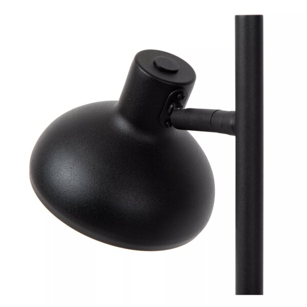 Schreibtischlampe Modern Schwarz GU10 flexibel 46,7 cm