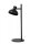 Schreibtischlampe Modern Schwarz GU10 flexibel 46,7 cm