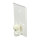 Wandleuchte Stoff Kaffeebraun E27 Up Down ALICE