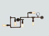 Wandleuchte Amarcord Rost Antik 5-Flmg