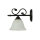 Rustikale Landhaus Wandlampe DOROTHEA Alabaster Glas