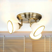 Jugendstil Deckenlampe 3xE14 Ø40cm drehbar GRANDO