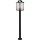 Schwarze Außenlampe Rustikal 103,5cm IP44 E27 Garten Weg