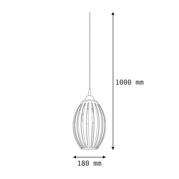 Höhenverstellbare Pendelleuchte Modern