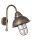 Maritime Wandlaterne Messing massiv IP44 Bronze Antik