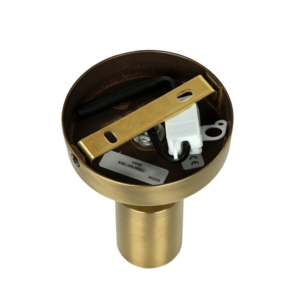 Premium Spot MILO Bronze hell Retro Echt-Messing