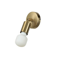Premium Spot MILO Bronze hell Retro Echt-Messing