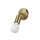 Premium Spot MILO Bronze hell Retro Echt-Messing