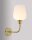 Premium Wandleuchte TALIS Bronze hell Echt-Messing